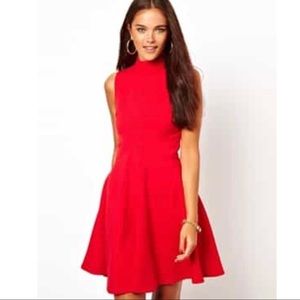 ASOS RIVER ISLAND Fit & Flare Skater Dress